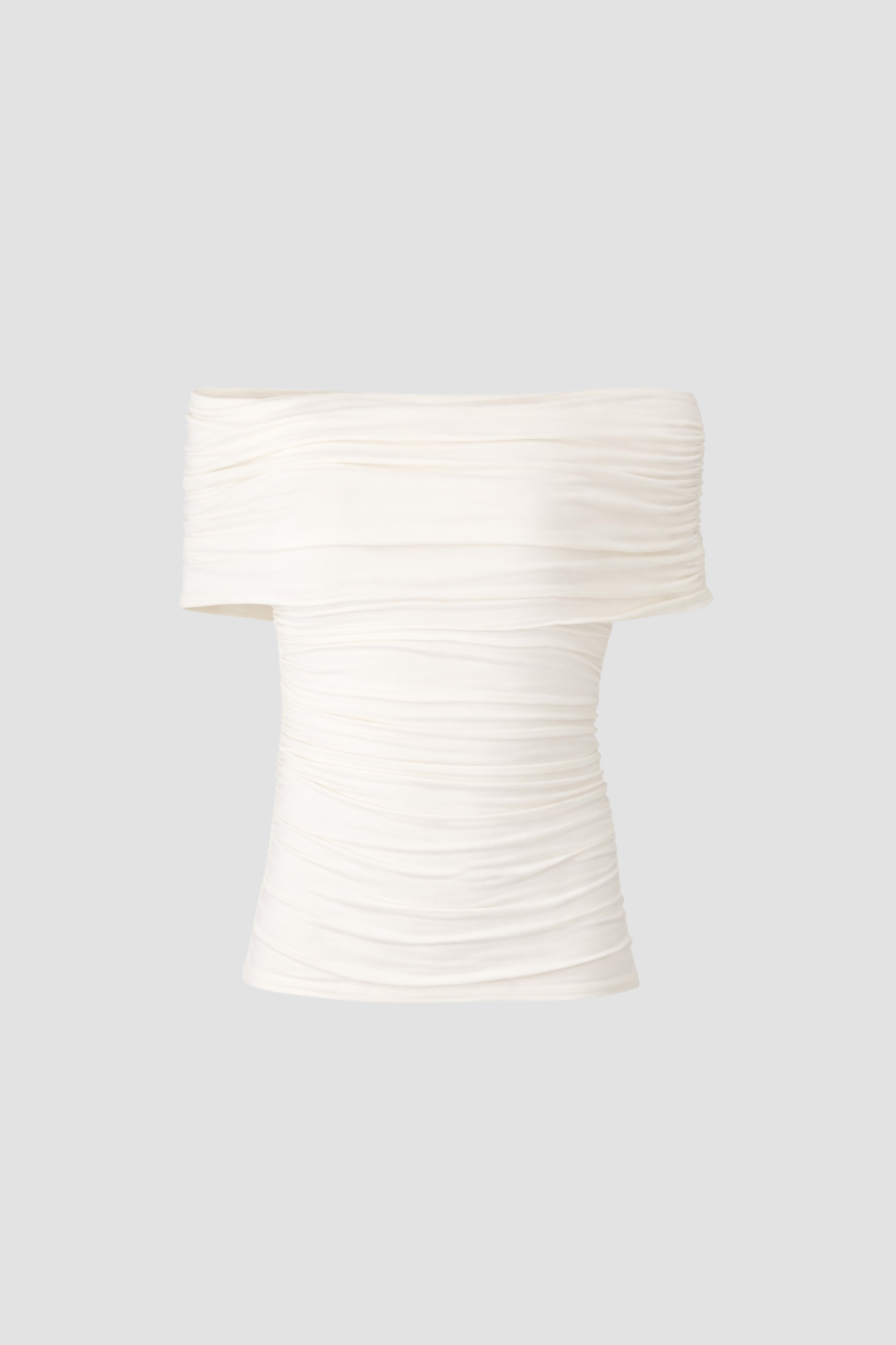 BARDOT TOP OFF WHITE