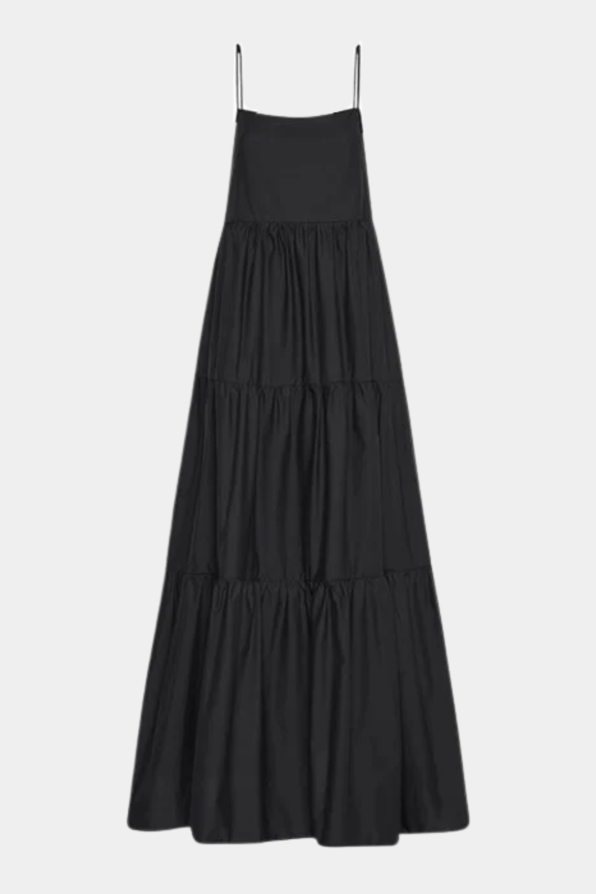 DHALI DRESS IN ORGANIC BLACK COTTON
