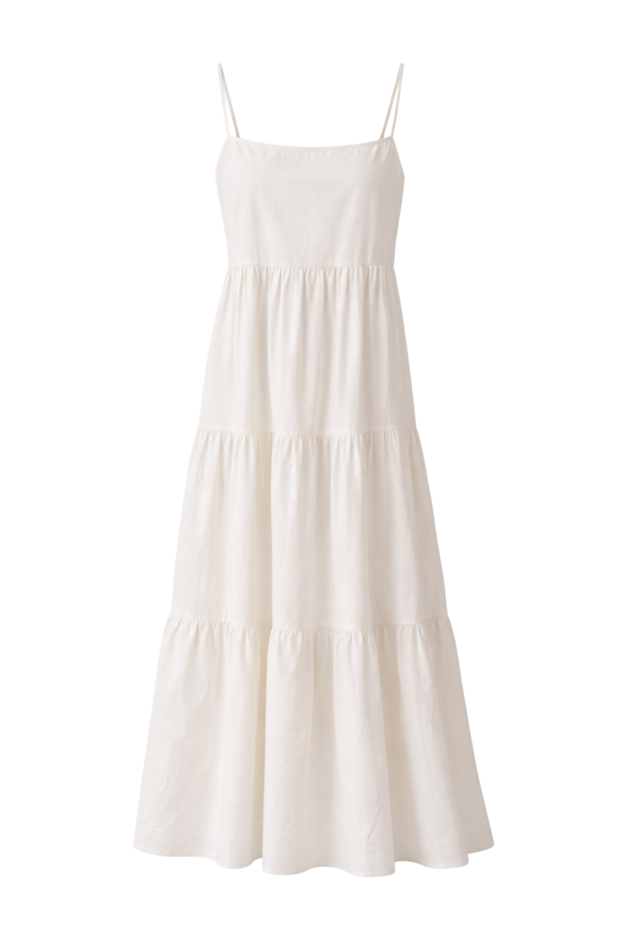 DHALI DRESS IN WHITE COTTON