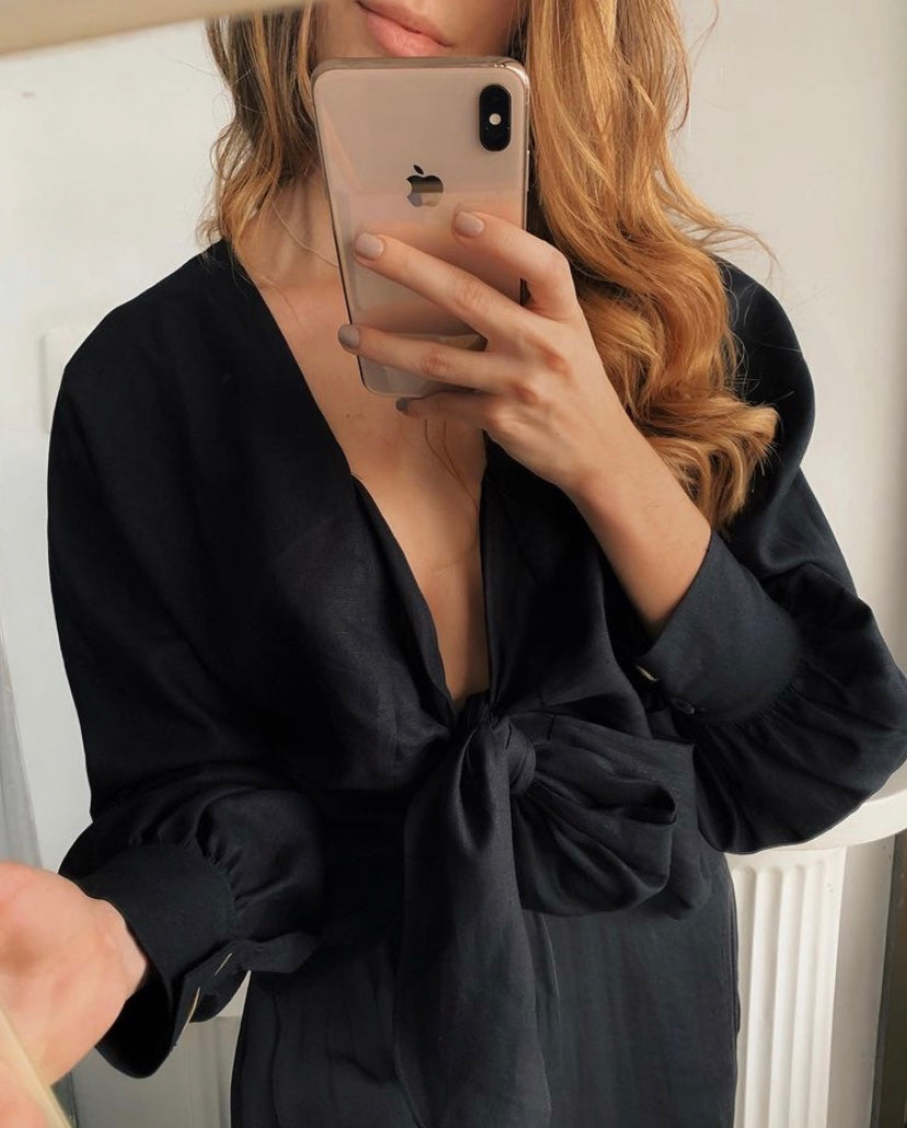 SIENA TOP - BLACK