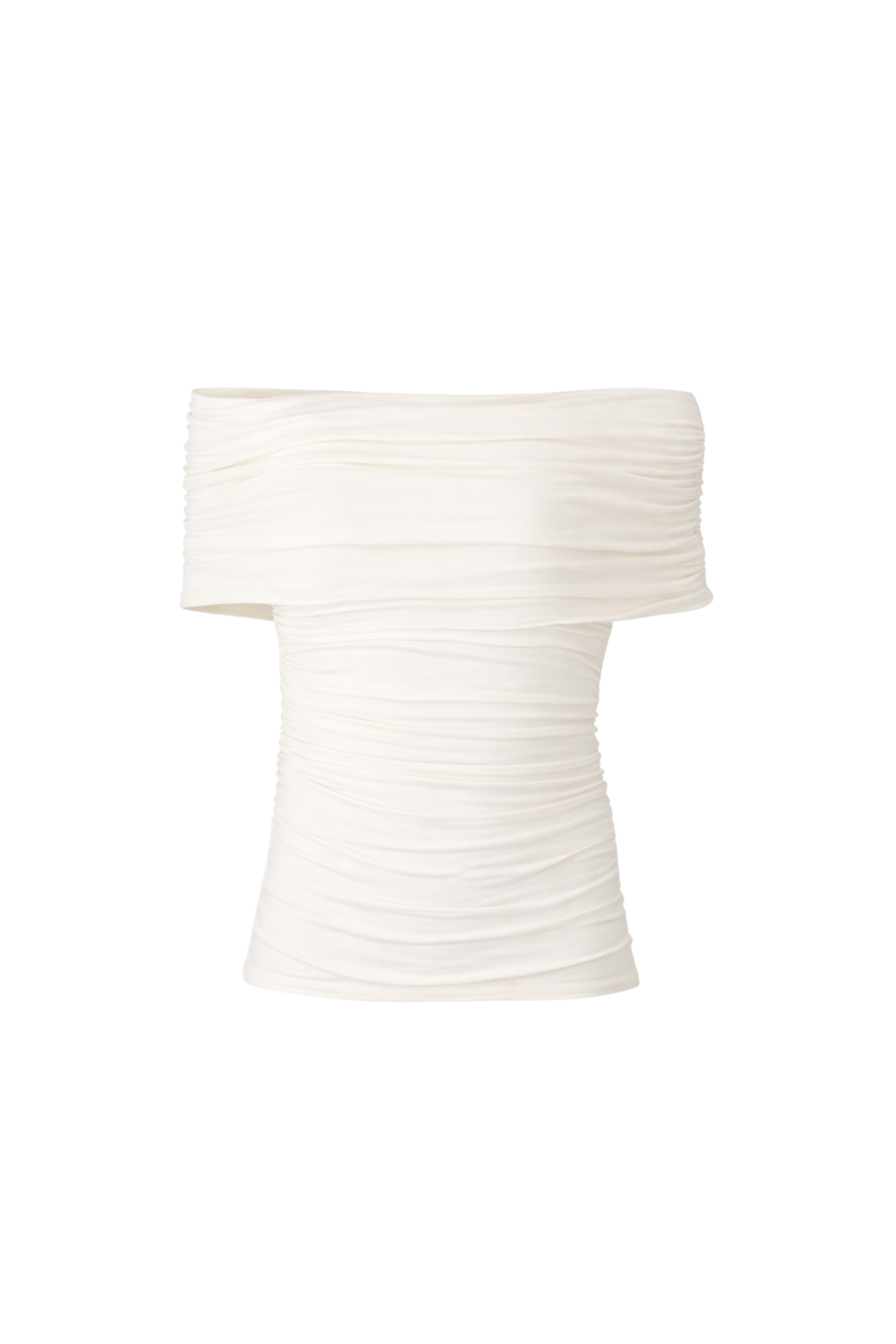 BARDOT TOP OFF WHITE