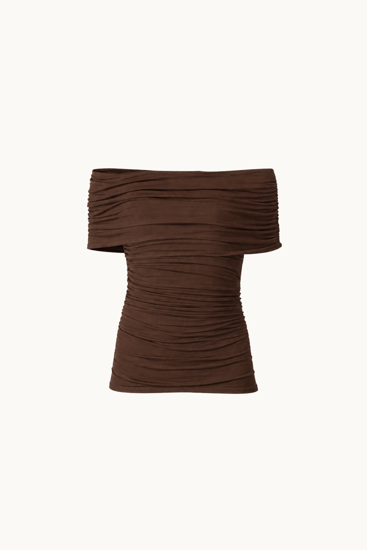 BARDOT TOP CHOCOLATE