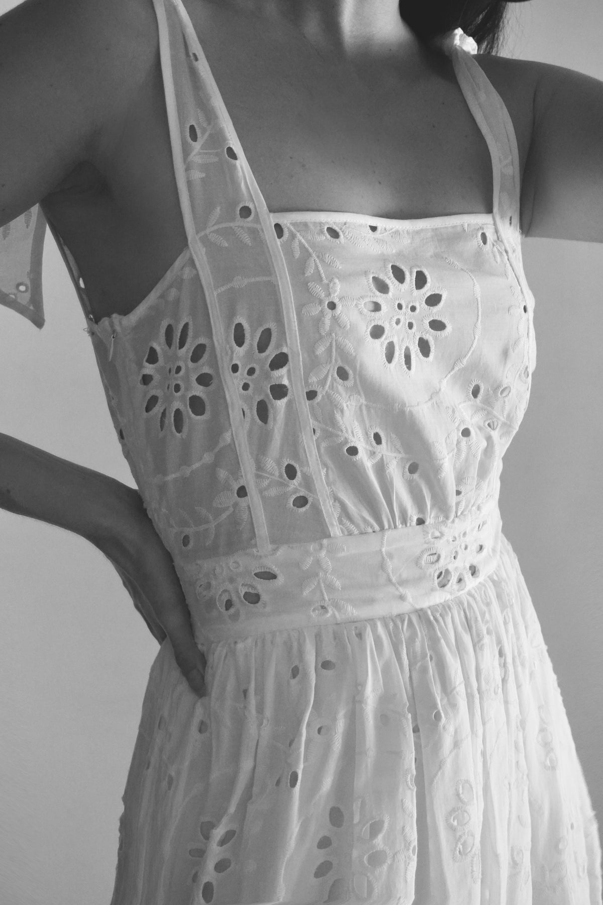 Sabine Broderie Dress