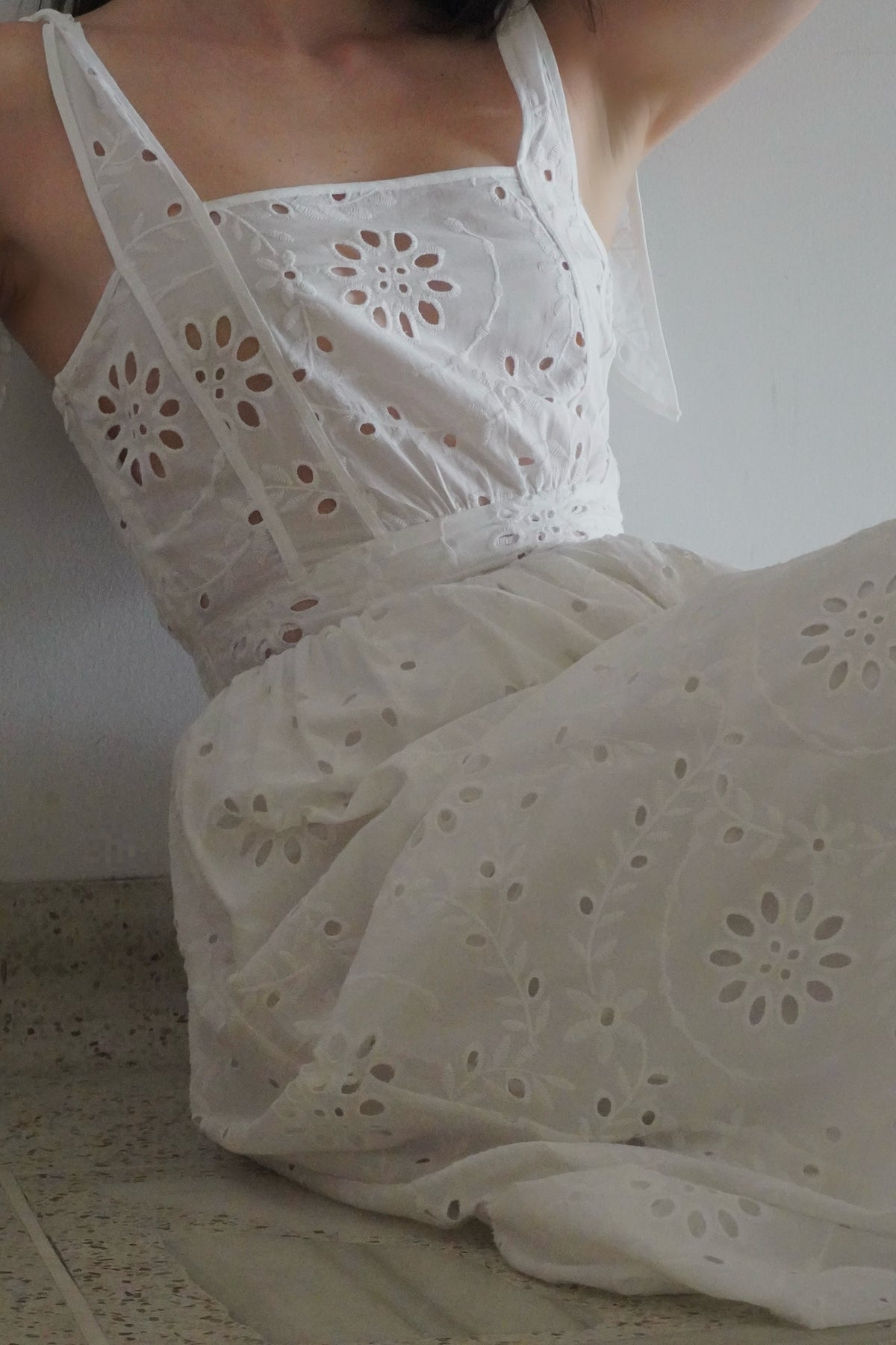 Sabine Broderie Dress