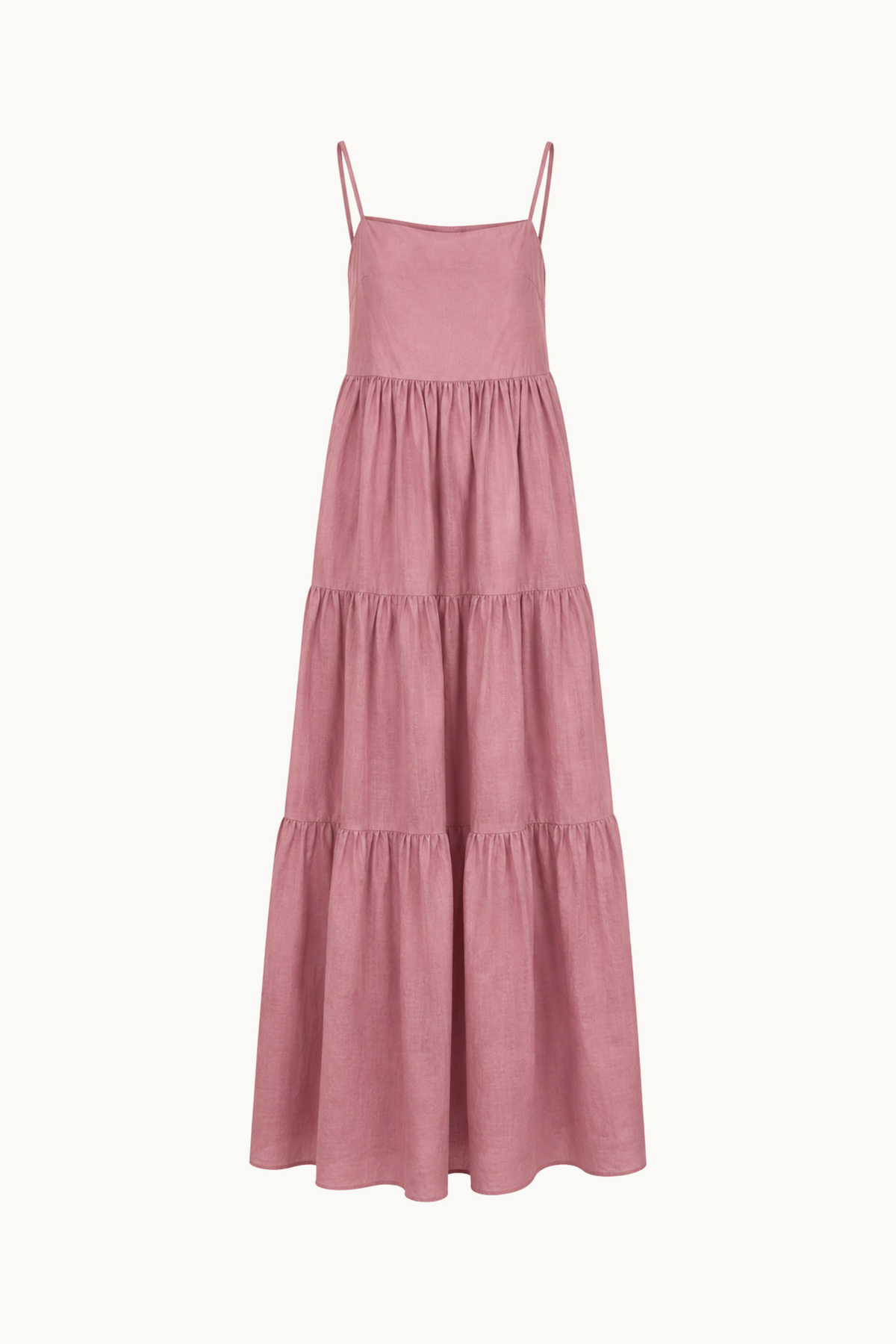 DHALI, WILD ROSE LINEN DRESS