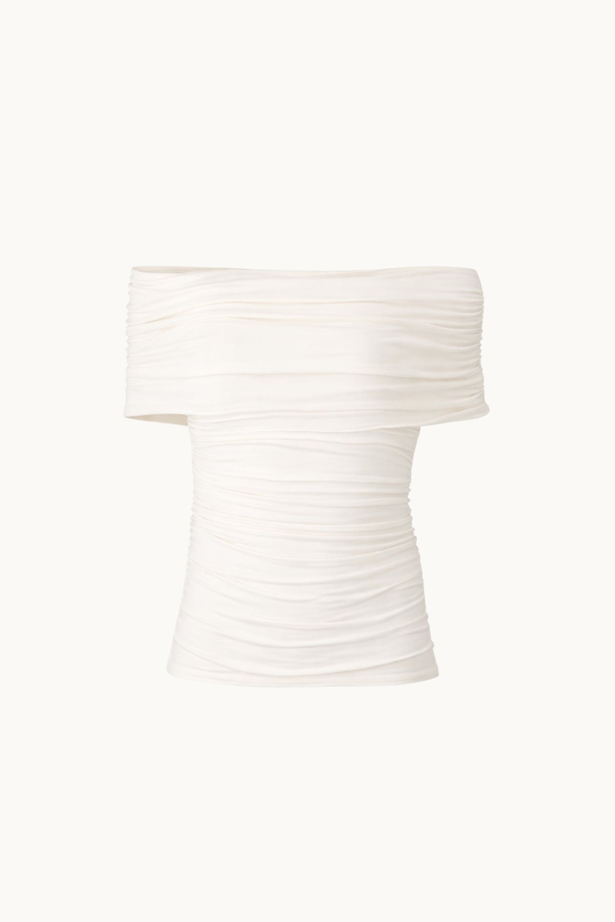 BARDOT TOP OFF WHITE