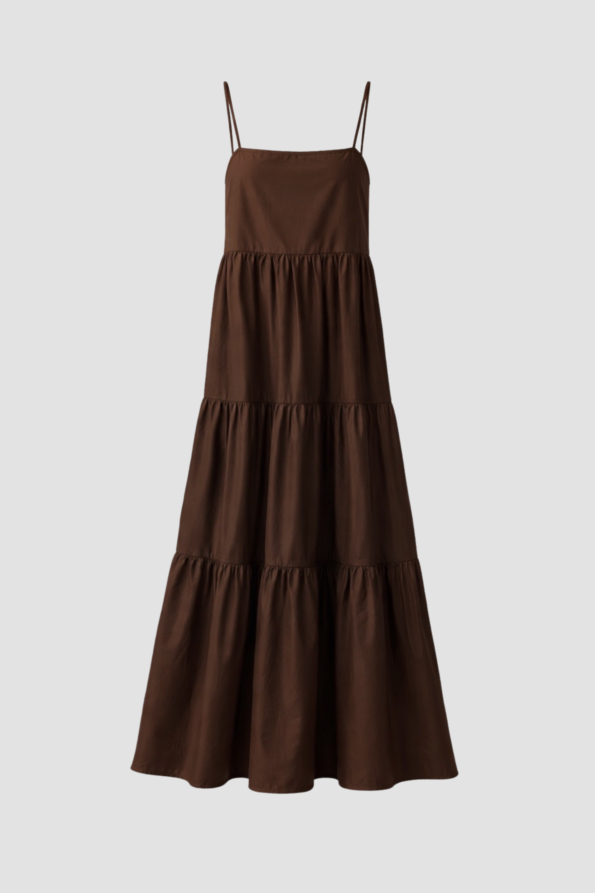 DHALI DRESS IN CHOCOLATE