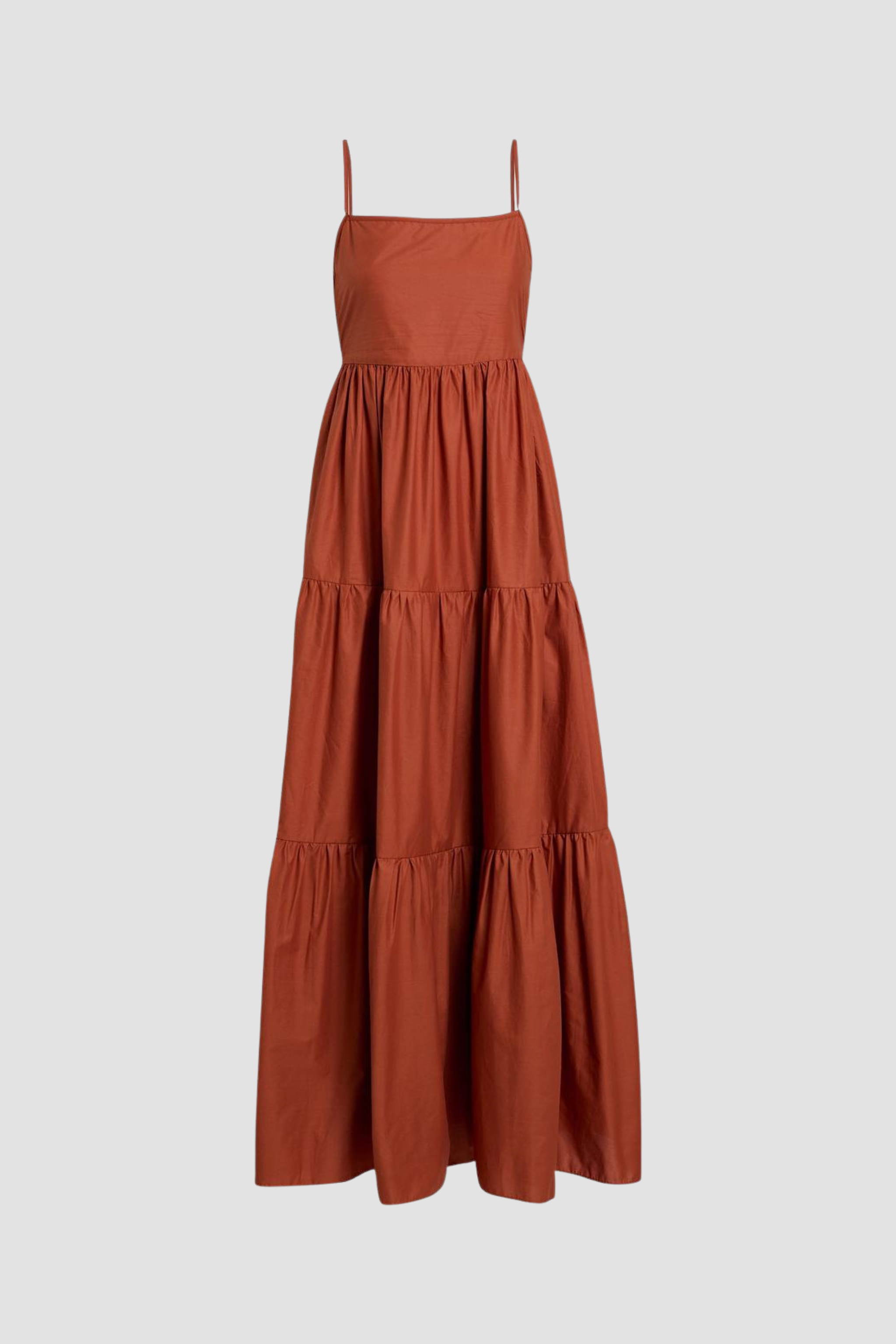 DHALI DRESS IN TERRACOTTA