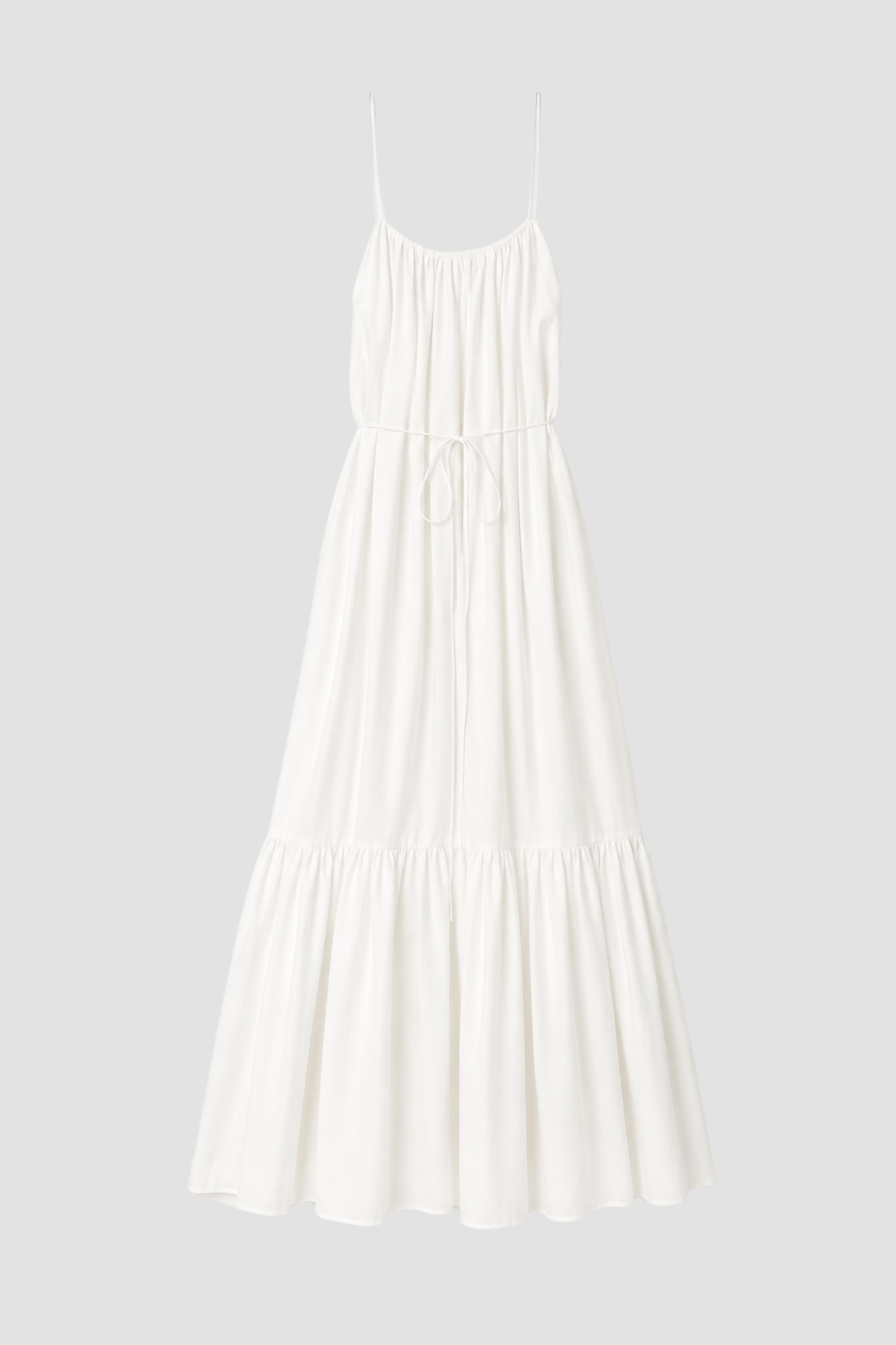 NIZA DRESS IN WHITE COTTON