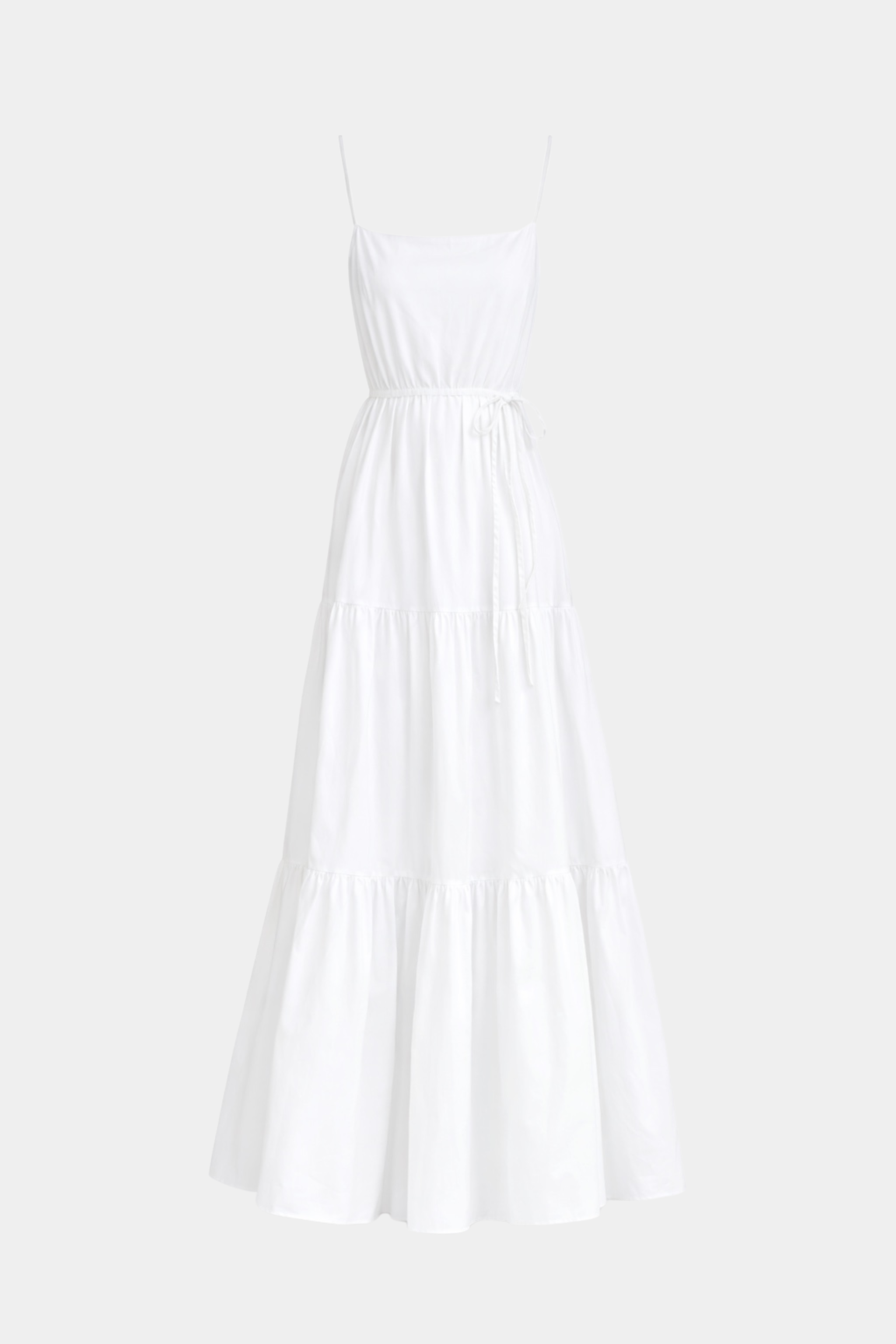 NIZA DRESS IN ORGANIC WHITE COTTON