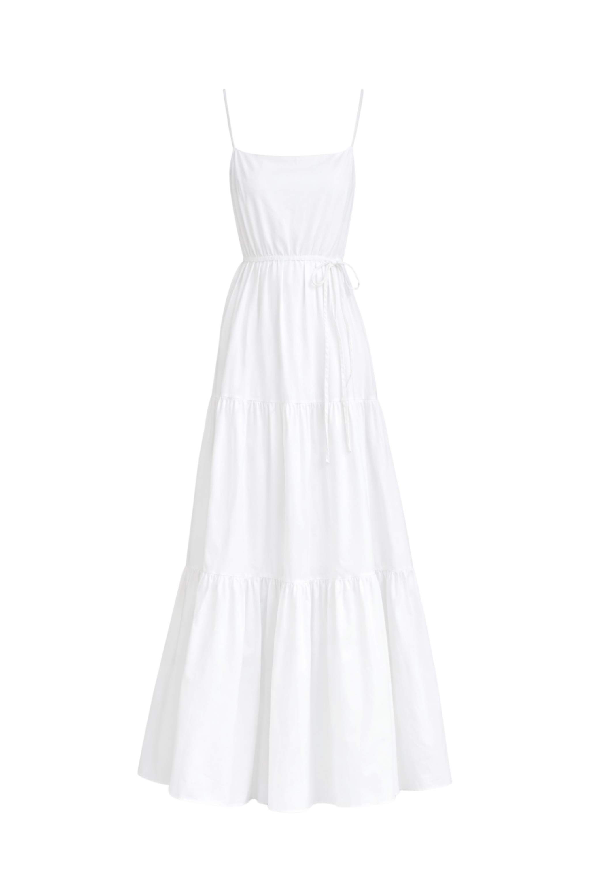 NIZA DRESS IN WHITE COTTON