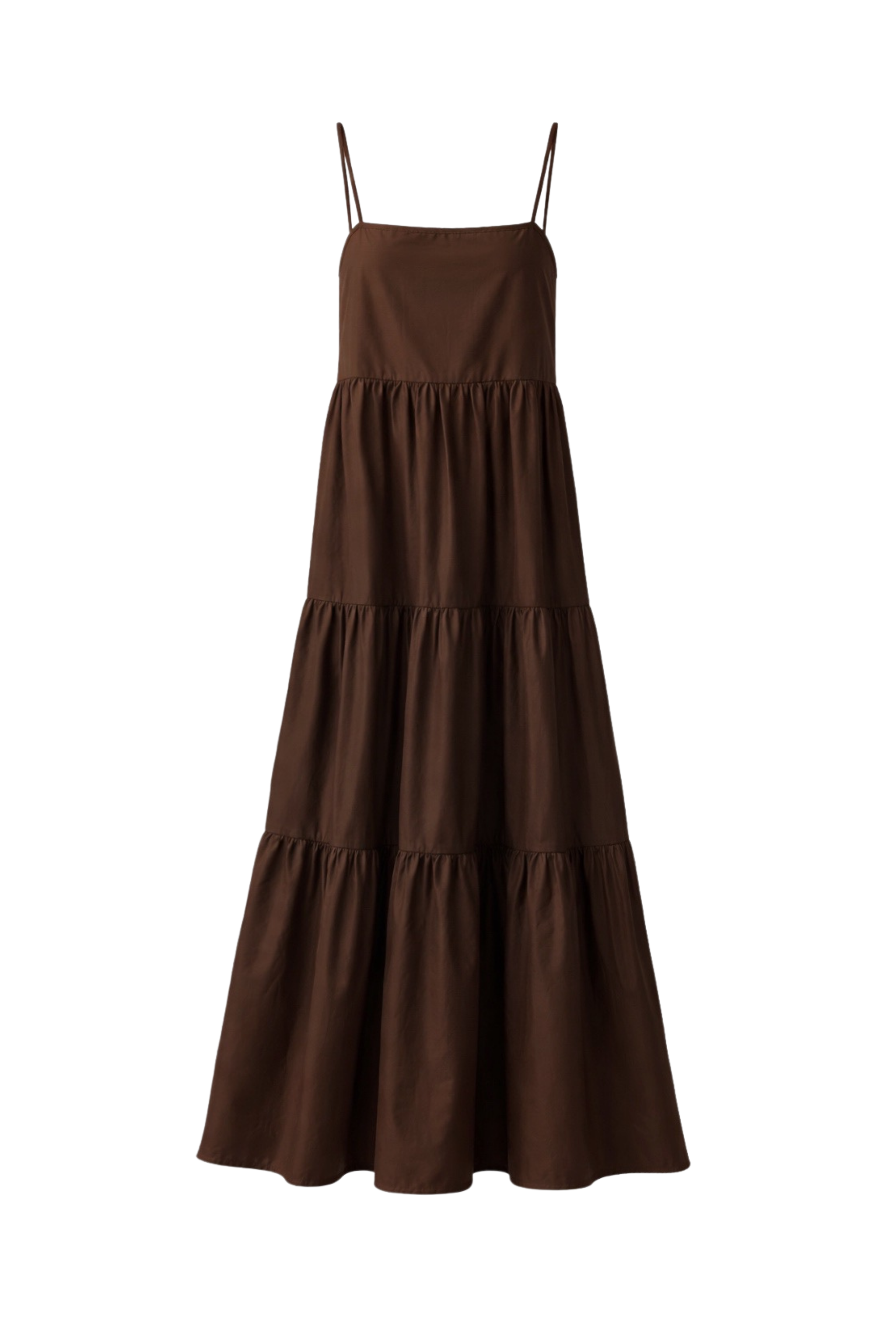 DHALI DRESS IN CHOCOLATE